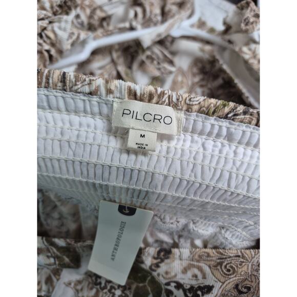 Anthropologie Pilcro Square-Neck Corduroy Babydoll Mini Dress - Picture 7 of 10